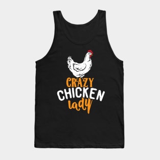 Cute Country Chicken, Farmer Gift, Crazy Chicken Lady product Tank Top